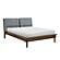 Astrid California King Platform Bed - Walnut by Homelegance