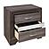 Luster Nightstand - Gray & Silver Glitter by Homelegance