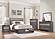 Luster Dresser - Gray & Silver Glitter by Homelegance