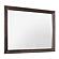 Luster Mirror - Gray & Silver Glitter by Homelegance