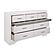 Luster Dresser - White & Silver Glitter by Homelegance