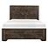 Jocelyn Queen Bed - Rustic Brown by Homelegance