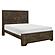 Jocelyn Queen Bed - Rustic Brown by Homelegance