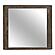 Jocelyn Mirror - Rustic Brown by Homelegance