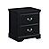 Seabright Nightstand - Black by Homelegance