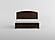 Hudson Full Platform Bed w/Footboard Storage - Cherry  by Homelegance
