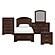 Hudson 5pc Twin Bedroom Set  - Cherry  by Homelegance