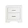 Hudson Nightstand - White  by Homelegance