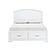 Hudson Full Platform Bed w/Footboard Storage - White  by Homelegance