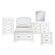 Hudson 5pc Twin Bedroom Set  - White  by Homelegance