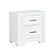Hudson 5pc Twin Bedroom Set  - White  by Homelegance