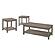 Bainbridge 3-Piece Pack Occasional Set - Weathered Gray by Homelegance