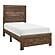 Corbin 4pc Queen Bedroom Set  - Rustic Brown by Homelegance