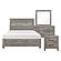 Corbin 4pc Queen Bedroom Set  - Gray by Homelegance