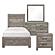 Corbin 4pc Twin Bedroom Set  - Gray by Homelegance