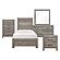 Corbin 5pc Twin Bedroom Set  - Gray by Homelegance