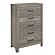 Corbin 5pc Twin Bedroom Set  - Gray by Homelegance