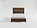 Corbin Eastern King Bed in a Box - Rustic Brown by Homelegance