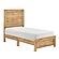Corbin Twin Bed in a Box - Natural by Homelegance