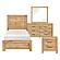 Corbin 4pc Twin Bedroom Set  - Natural by Homelegance