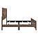 Corbin 5pc V-pattern Queen Bedroom Set  - Rustic Brown by Homelegance