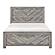 Corbin V-pattern Queen Bed - Gray by Homelegance