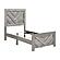 Corbin 5pc V-pattern Twin Bedroom Set  - Gray by Homelegance