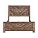 Corbin Eastern King Bed - Rustic Brown by Homelegance