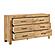 Corbin 5pc V-pattern Queen Bedroom Set  - Natural by Homelegance