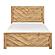 Corbin California King Bed - Natural by Homelegance