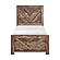 Corbin 5pc V-pattern Twin Bedroom Set  - Rustic Brown by Homelegance