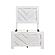 Corbin Twin Bed - White by Homelegance