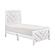 Corbin 5pc V-pattern Twin Bedroom Set  - White by Homelegance