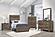 Corbin Twin Bed in a Box - Rustic Brown by Homelegance
