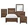 Corbin 5pc Twin Bedroom Set  - Rustic Brown by Homelegance