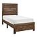 Corbin 5pc Twin Bedroom Set  - Rustic Brown by Homelegance