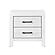 Corbin Nightstand - White by Homelegance