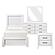 Corbin 4pc Twin Bedroom Set  - White by Homelegance