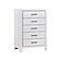 Corbin 5pc Twin Bedroom Set  - White by Homelegance