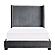 Glenbury Full Bed - Dark Gray by Homelegance
