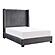 Glenbury Full Bed - Dark Gray by Homelegance
