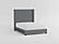 Glenbury Full Bed - Dark Gray by Homelegance