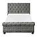 Crofton Eastern King Bed - Dark Gray by Homelegance