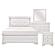 Lana 4pc Queen Bedroom Set  - White by Homelegance