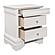 Lana Nightstand - White by Homelegance