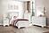 Lana Twin Bed w/LED Lighting - White by Homelegance