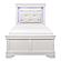 Lana 4pc Twin Bedroom Set  - White by Homelegance
