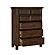 Logandale 5pc Queen Bedroom Set  - Brown by Homelegance