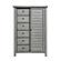 Logandale Wardrobe Chest - Antique Gray by Homelegance