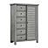Logandale Wardrobe Chest - Antique Gray by Homelegance